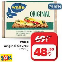 WASA ORİGİNAL GEVREK WASA ORİGİNAL GEVREK